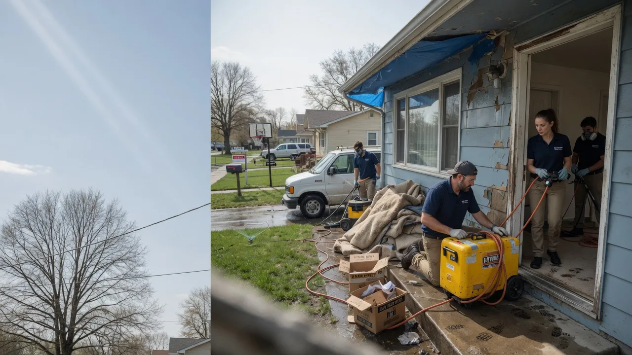 Basement Flood Cleanup in Wooster, OH near me